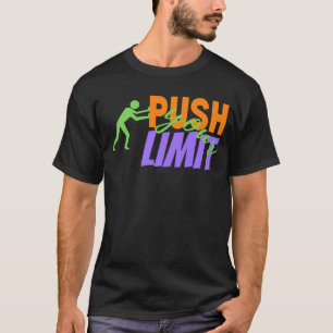 Camiseta Empuja tu límite Hombre esforzándose