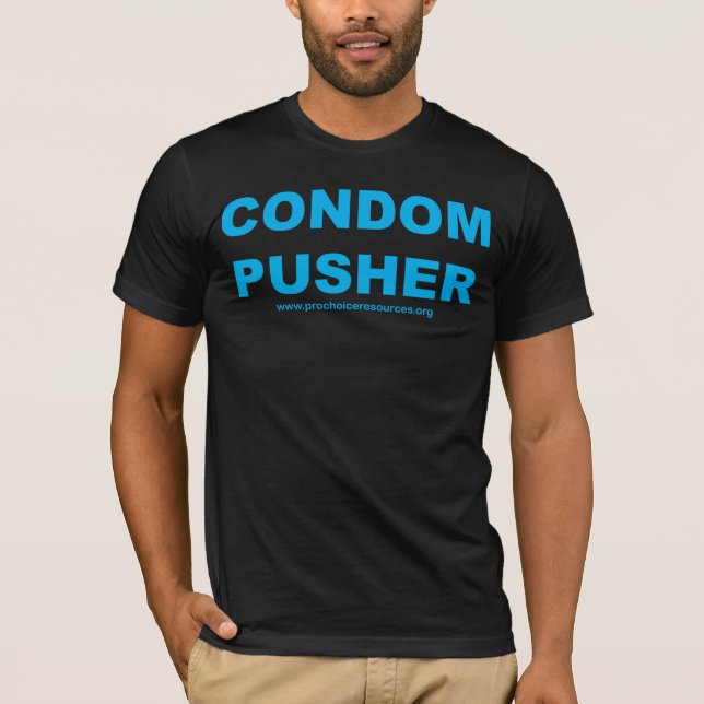 Camiseta Empujador del condón (Anverso)