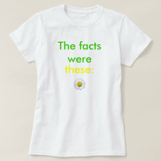 Camiseta empujar margaritas