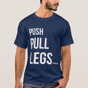 CAMISETA EMPUJAR TIRAR PIERNAS