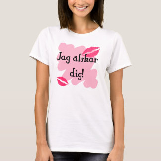 Camiseta Empuje älskar de la punta - sueco