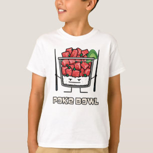 Camiseta Empuje el aku de los palillos de la ensalada de