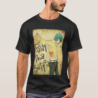 Camiseta Empuje el botón de Tha