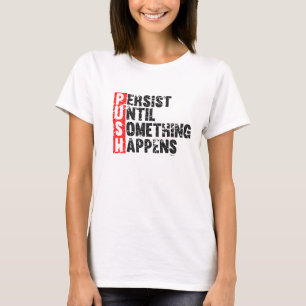 Camiseta EMPUJE la apariencia vintage