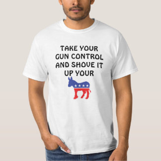 Camiseta Empuje su control de armas