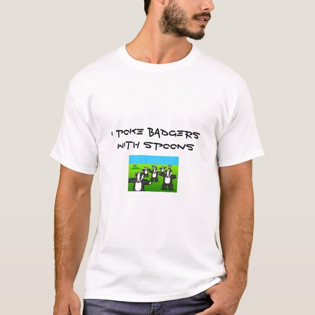 CAMISETA EMPUJO TEJONES CON LAS CUCHARAS (Anverso)