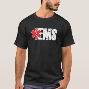Camiseta Ems Emergency Medical Services Emt Paramedic Docto