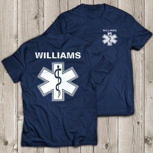 Camiseta EMS EMT paramédico