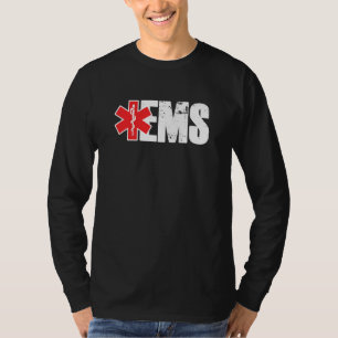Camiseta Ems Servicios Médicos De Emergencia Emt Paramedic 