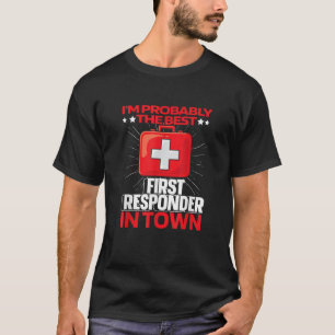 Camiseta Emt Aid Kit Ems Ambulancia Policía Paramédico Prim
