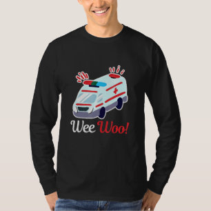 Camiseta Emt Ambulancia Paramédica Trabajador Médico de Ate