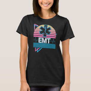 Camiseta Emt Emergencia Médica Paramédica Lifesav