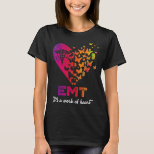 Camiseta EMT Es un trabajo de Enfermería cardíaca de maripo