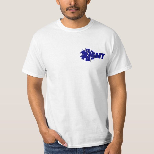 Camiseta Emt Star of Life Shirt, regalo de bombero (Anverso)