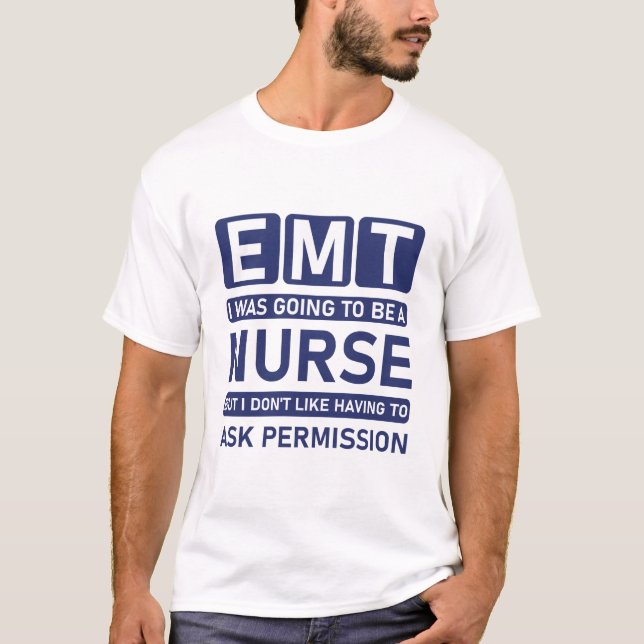 Camiseta EMT Técnico médico de emergencia (Anverso)
