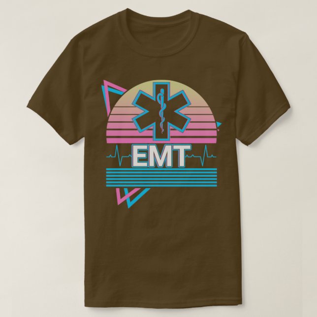 Camiseta EMT Técnico Médico de Emergencia Paramédico Lifesa (Diseño del anverso)