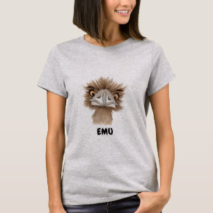Camiseta Emu animado lindo