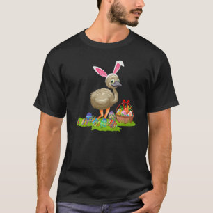 Camiseta Emu Bird Easter Egg Hunting Bunny Emu Easter Sunda