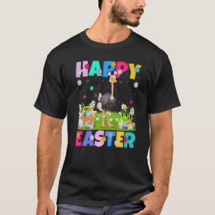 Camiseta Emu Bird Happy Easter Bunny Emu Easter Sunday