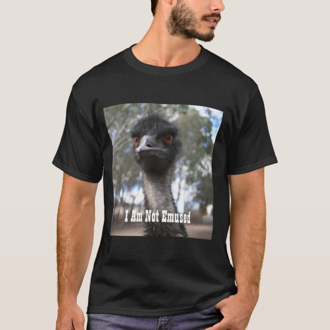 Camiseta Emu - No Estoy Confundido - Cita Graciosa De La Ue (Anverso)