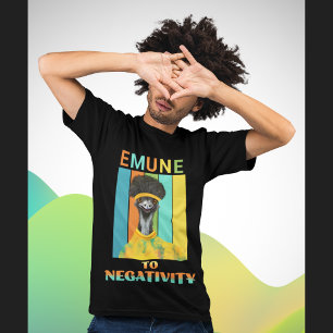Camiseta Emu Pun - Emune A Negatividad