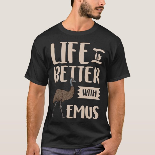 Camiseta Emus Costume  Australia Ostrich Bird (Anverso)