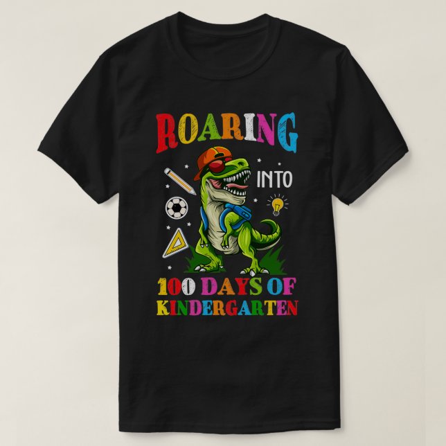 Camiseta En 100 Días De Jardín De Niños (Diseño del anverso)