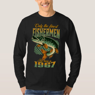 Camiseta En 1967 Nacieron Pescadores De 55 Años