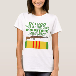 Camiseta En 1969 el único Woodstock recuerdo Vietnam
