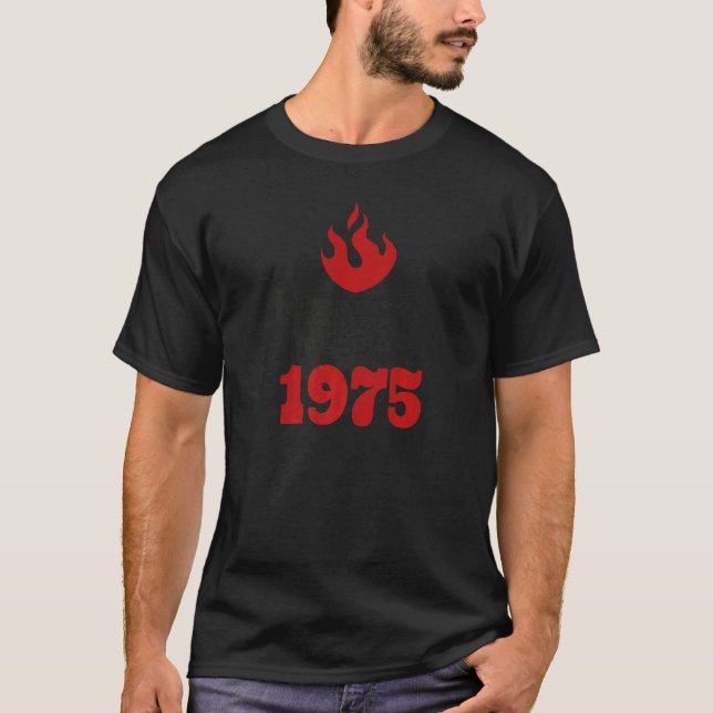 Camiseta En 1975 Nacieron Los Mejores Grillers 47th B (Anverso)