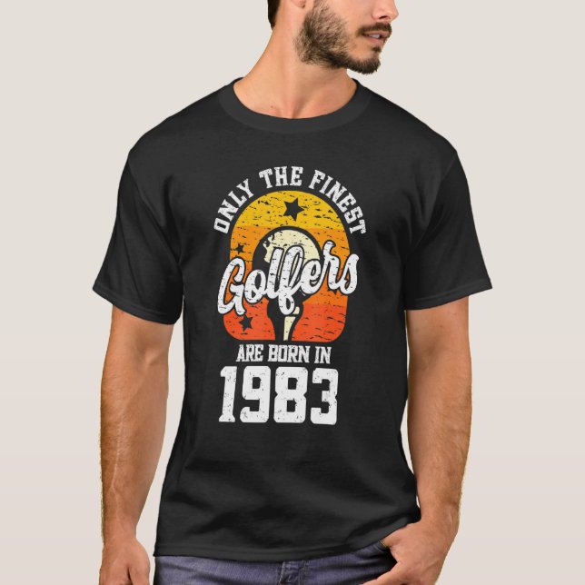 Camiseta En 1983 Nació El Golfing Más Elegante. (Anverso)