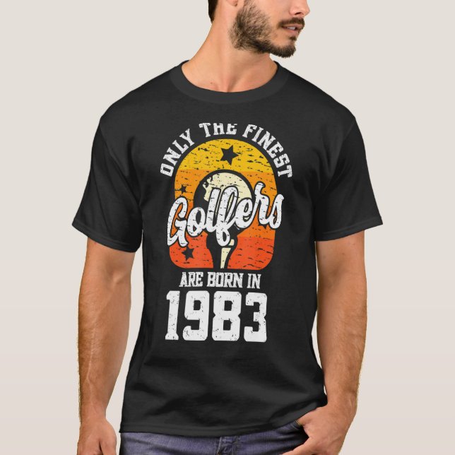 Camiseta En 1983 Nació El Golfing Más Elegante. (Anverso)