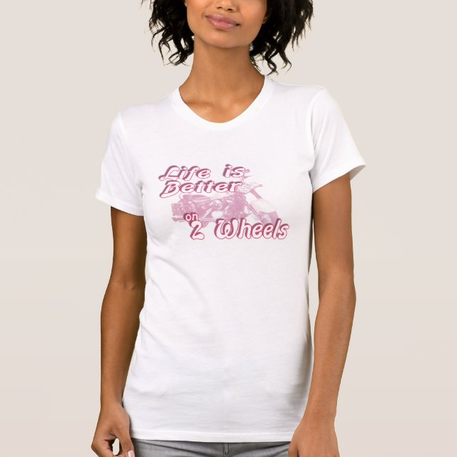 Camiseta en 2 ruedas (Anverso)