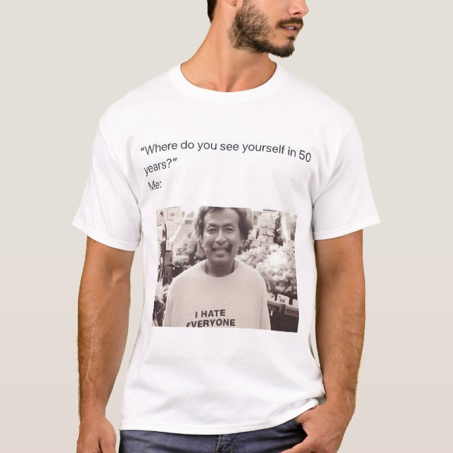 Camiseta En 50 años (Anverso)