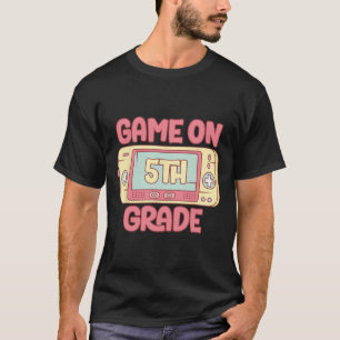 Camiseta En 5to Grado Juego De Video Genial De Regreso A La