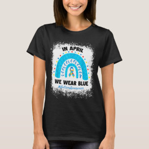 Camiseta En abril llevamos azul Mes de concienciación sobre
