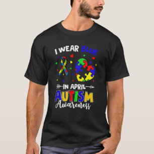 Camiseta En Abril Usamos Awaren El Autismo Del Rompecabezas