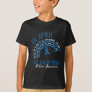 Camiseta En Abril Usamos El Mes De Conciencia Del Autismo A