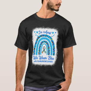 Camiseta En Abril Usamos El Mes De Conciencia Sobre El Auti