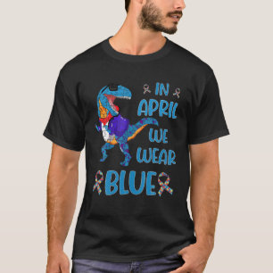 Camiseta En Abril Usamos El Mes De Concienciación Sobre El