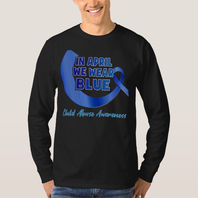 Camiseta En Abril Usamos La Guay Azul Para Prevenir El Malt (Anverso)