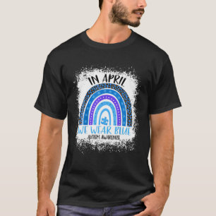 Camiseta En Abril Usamos Lluvias Del Mes De Concienciación 