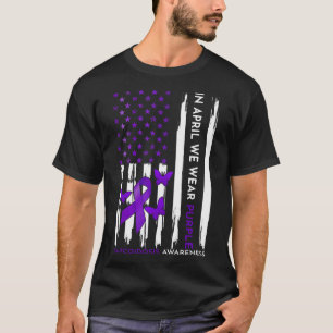 Camiseta En Abril Usamos Mes De Concienciación Sobre La Sar