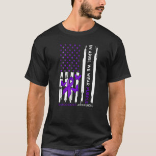 Camiseta En Abril Usamos Mes De Concienciación Sobre La Sar