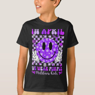 Camiseta En abril usamos morado para las mujeres de cara so