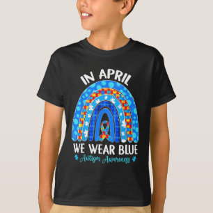Camiseta En Abril Usamos Té De Concienciación Sobre El Auti