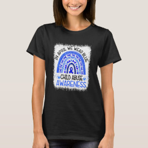 Camiseta En Abril Usé Azul Para Concienciar Sobre El Abuso