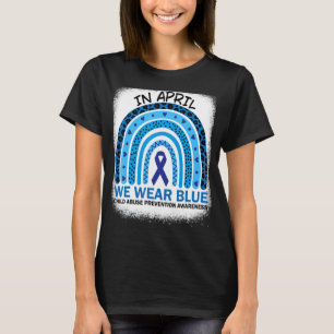 Camiseta En Abril, Vemos Una Prevención Del Abuso Infantil