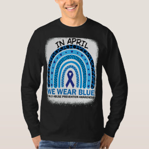 Camiseta En Abril, Vemos Una Prevención Del Abuso Infantil