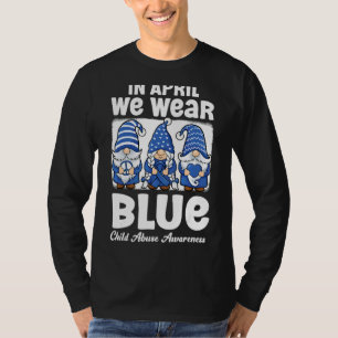 Camiseta En Abril, Wear Blue Gnomes apoya el maltrato infan